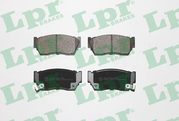 LPR 05P520 - Set placute frana,frana disc aaoparts.ro