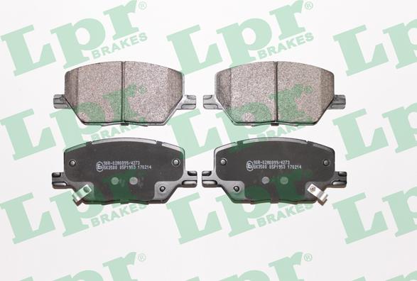 LPR 05P1953 - Set placute frana,frana disc aaoparts.ro