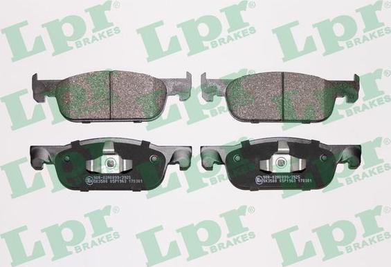 LPR 05P1963 - Set placute frana,frana disc aaoparts.ro