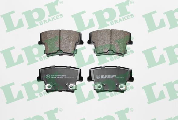 LPR 05P1400 - Set placute frana,frana disc aaoparts.ro