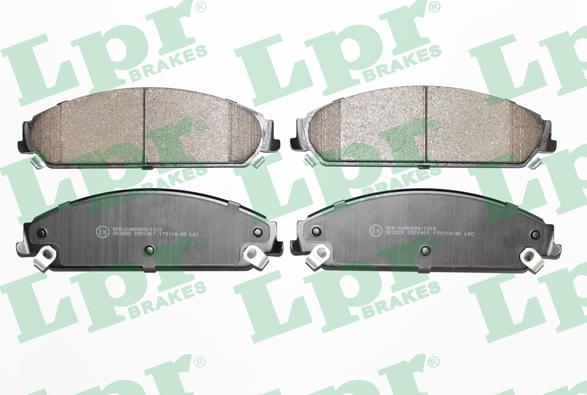 LPR 05P1401 - Set placute frana,frana disc aaoparts.ro
