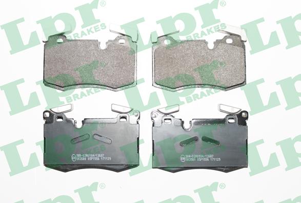 LPR 05P1556 - Set placute frana,frana disc aaoparts.ro