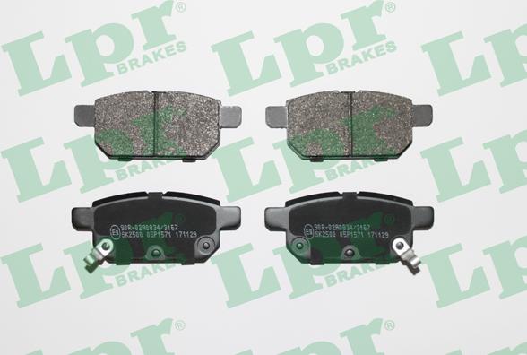 LPR 05P1571 - Set placute frana,frana disc aaoparts.ro