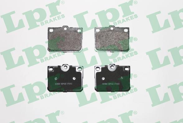 LPR 05P169 - Set placute frana,frana disc aaoparts.ro
