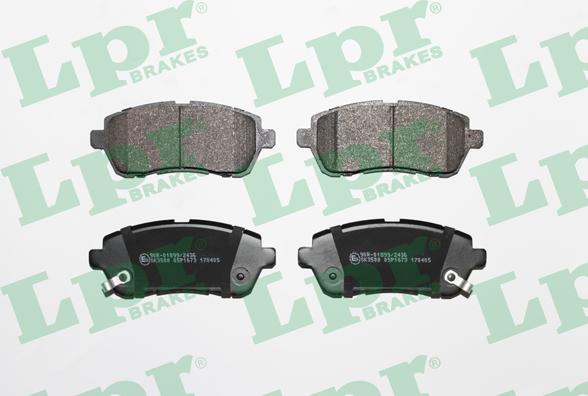 LPR 05P1673 - Set placute frana,frana disc aaoparts.ro