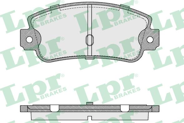 LPR 05P106 - Set placute frana,frana disc aaoparts.ro