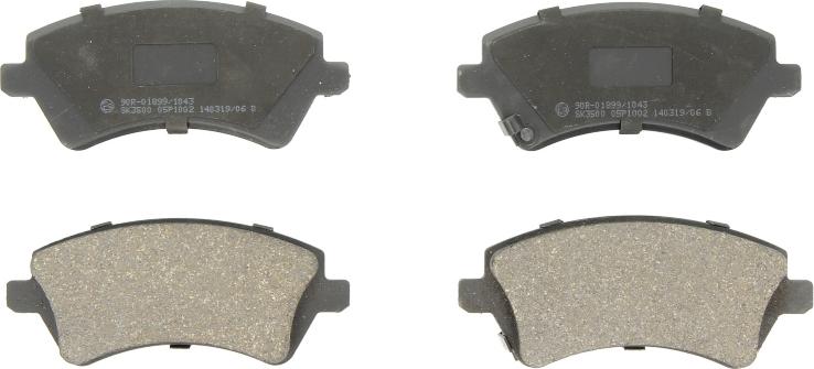 LPR 05P1002 - Set placute frana,frana disc aaoparts.ro