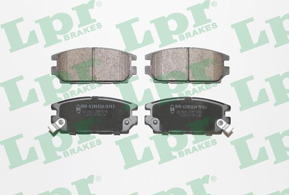 LPR 05P1016 - Set placute frana,frana disc aaoparts.ro