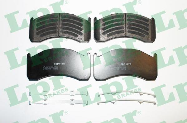 LPR 05P1178 - Set placute frana,frana disc aaoparts.ro
