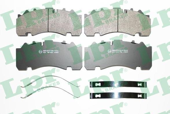 LPR 05P1898 - Set placute frana,frana disc aaoparts.ro