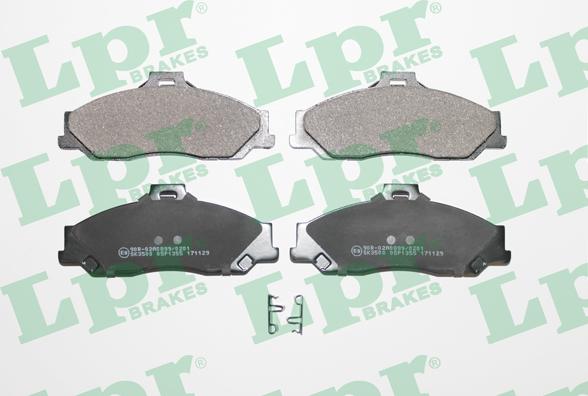 LPR 05P1355 - Set placute frana,frana disc aaoparts.ro
