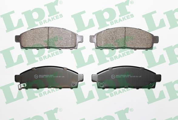 LPR 05P1319 - Set placute frana,frana disc aaoparts.ro