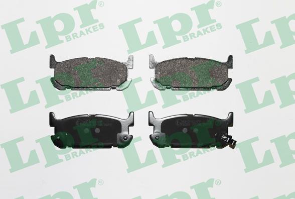 LPR 05P1386 - Set placute frana,frana disc aaoparts.ro