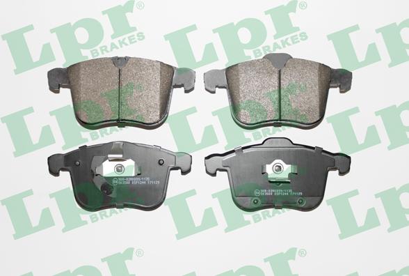 LPR 05P1244 - Set placute frana,frana disc aaoparts.ro