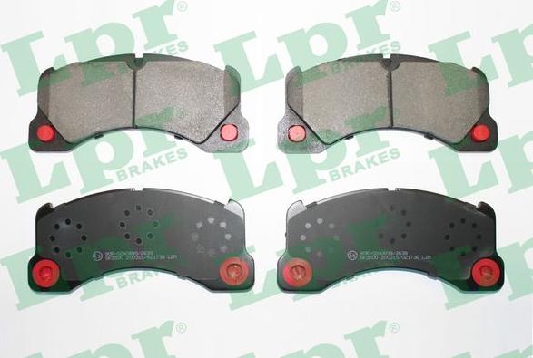LPR 05P1738 - Set placute frana,frana disc aaoparts.ro