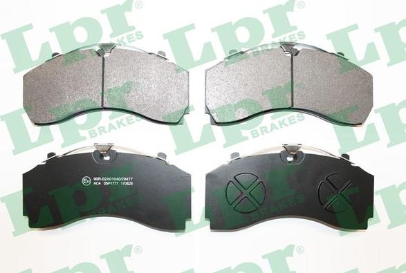 LPR 05P1777 - Set placute frana,frana disc aaoparts.ro