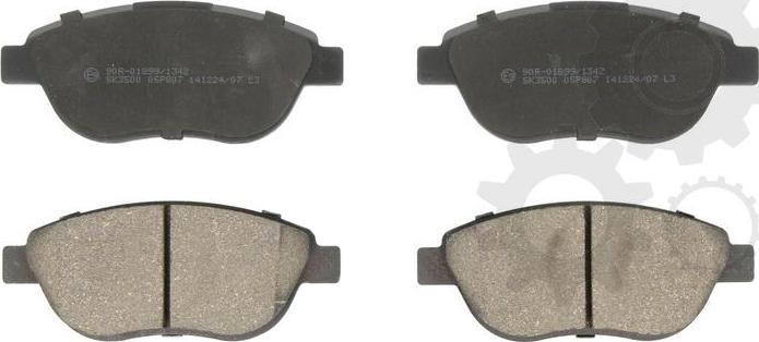 LPR 05P807 - Set placute frana,frana disc aaoparts.ro