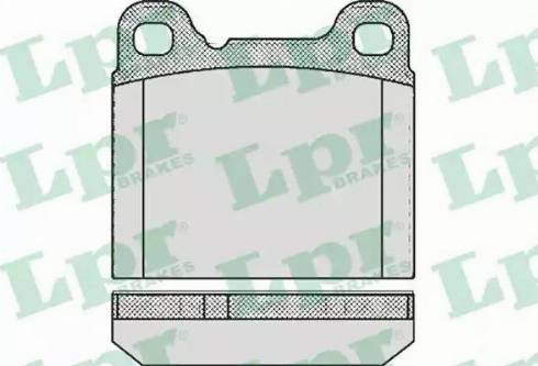 LPR 05P362 - Set placute frana,frana disc aaoparts.ro