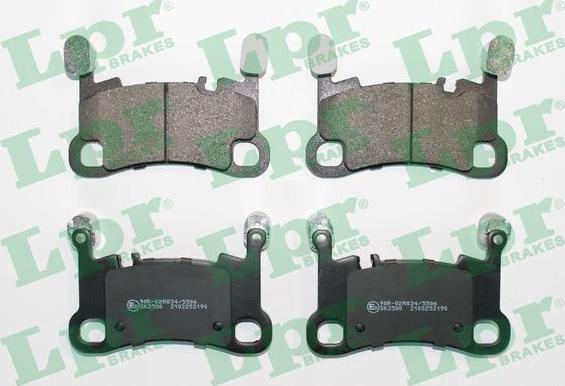 LPR 05P2190 - Set placute frana,frana disc aaoparts.ro