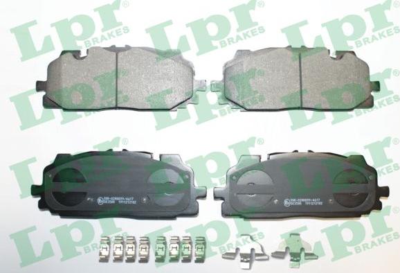 LPR 05P2102K - Set placute frana,frana disc aaoparts.ro