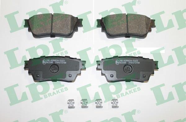 LPR 05P2180 - Set placute frana,frana disc aaoparts.ro
