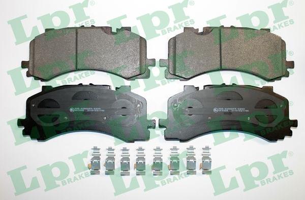 LPR 05P2170K - Set placute frana,frana disc aaoparts.ro
