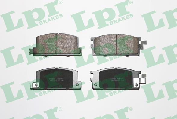 LPR 05P287 - Set placute frana,frana disc aaoparts.ro