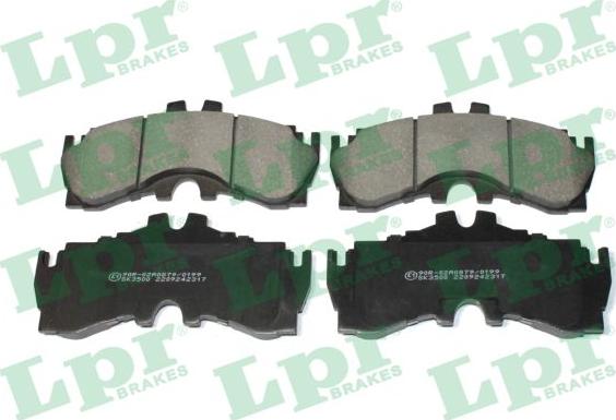 LPR 05P2317 - Set placute frana,frana disc aaoparts.ro