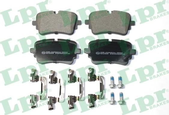 LPR 05P2291K - Set placute frana,frana disc aaoparts.ro