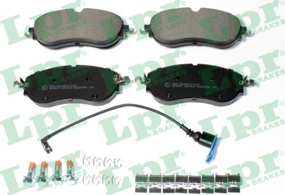 LPR 05P2259AK - Set placute frana,frana disc aaoparts.ro