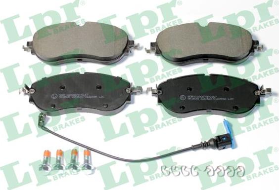 LPR 05P2259A - Set placute frana,frana disc aaoparts.ro