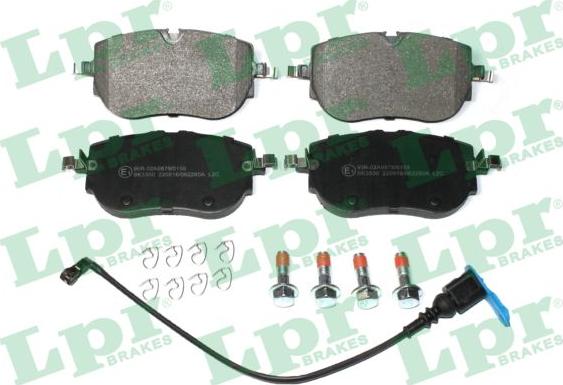 LPR 05P2260A - Set placute frana,frana disc aaoparts.ro