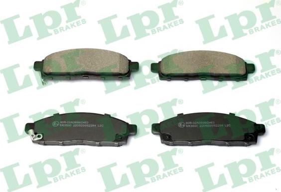 LPR 05P2284 - Set placute frana,frana disc aaoparts.ro