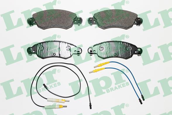 LPR 05P792 - Set placute frana,frana disc aaoparts.ro