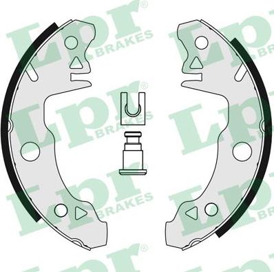 LPR 00520 - Set saboti frana aaoparts.ro
