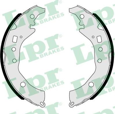 LPR 01044 - Set saboti frana aaoparts.ro