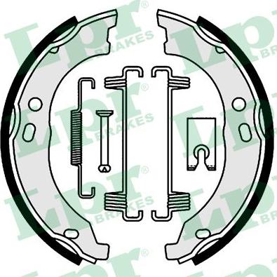 LPR 01003 - Set saboti frana, frana de mana aaoparts.ro