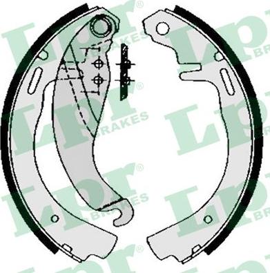 LPR 02490 - Set saboti frana aaoparts.ro