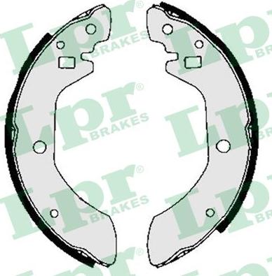 LPR 02330 - Set saboti frana aaoparts.ro