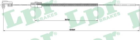 LPR C0078A - Cablu acceleratie aaoparts.ro