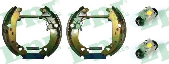 LPR OEK539 - Set saboti frana aaoparts.ro