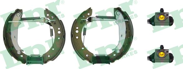 LPR OEK697 - Set saboti frana aaoparts.ro