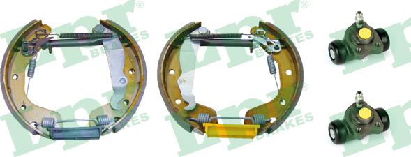 LPR OEK296 - Set saboti frana aaoparts.ro