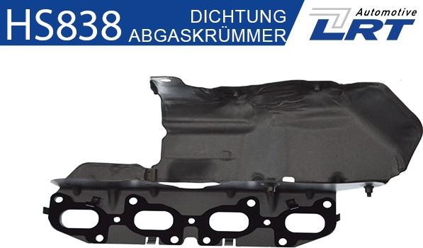 LRT HS838 - Garnitura, galerie evacuare aaoparts.ro