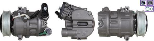 LUCAS ACP01343 - Compresor, climatizare aaoparts.ro