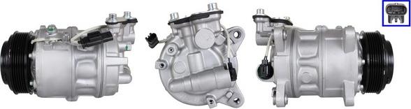 LUCAS ACP01255 - Compresor, climatizare aaoparts.ro