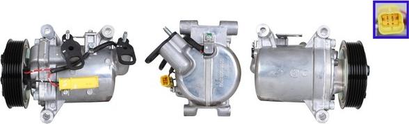 LUCAS ACP01266 - Compresor, climatizare aaoparts.ro