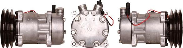 LUCAS ACP382 - Compresor, climatizare aaoparts.ro