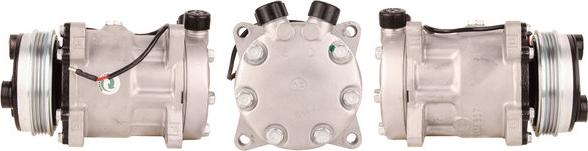 LUCAS ACP258 - Compresor, climatizare aaoparts.ro