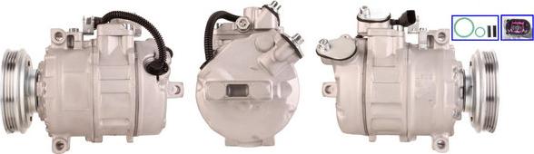 LUCAS ACP239 - Compresor, climatizare aaoparts.ro